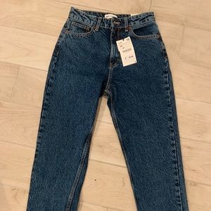 ZARA mom fit jeans NWT